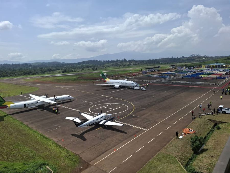 ART BAMENDA TRAVAUX AEROPORT